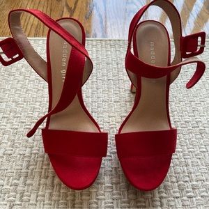 Madden girl red heels
